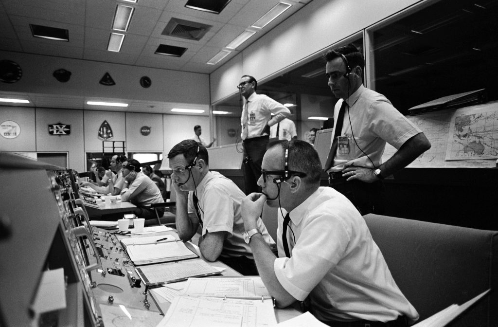 Mission Control - Apollo 10 Image