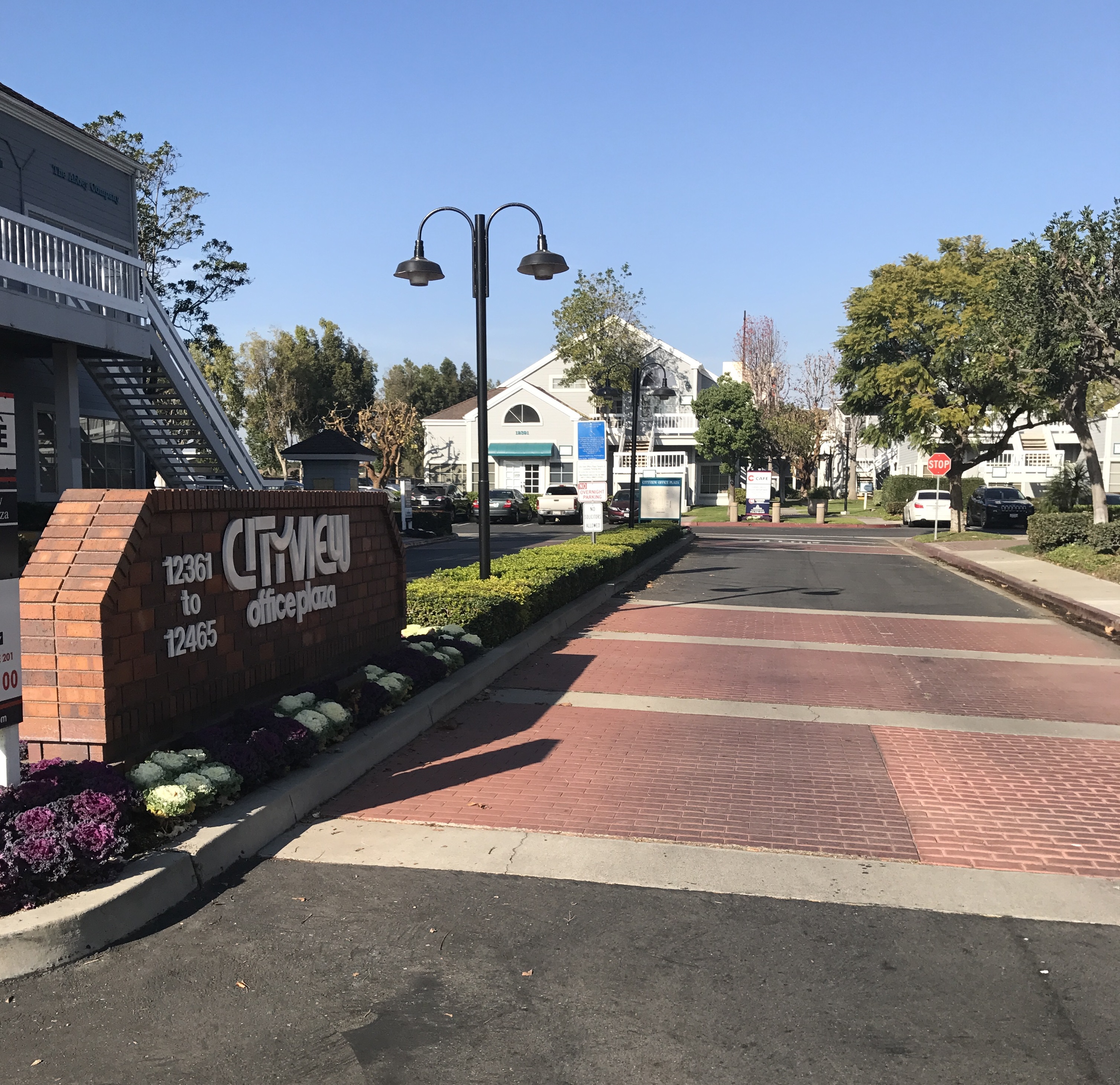 Garden Grove sleep center - Advanced Sleep Medicine Services - Parking lot to front door