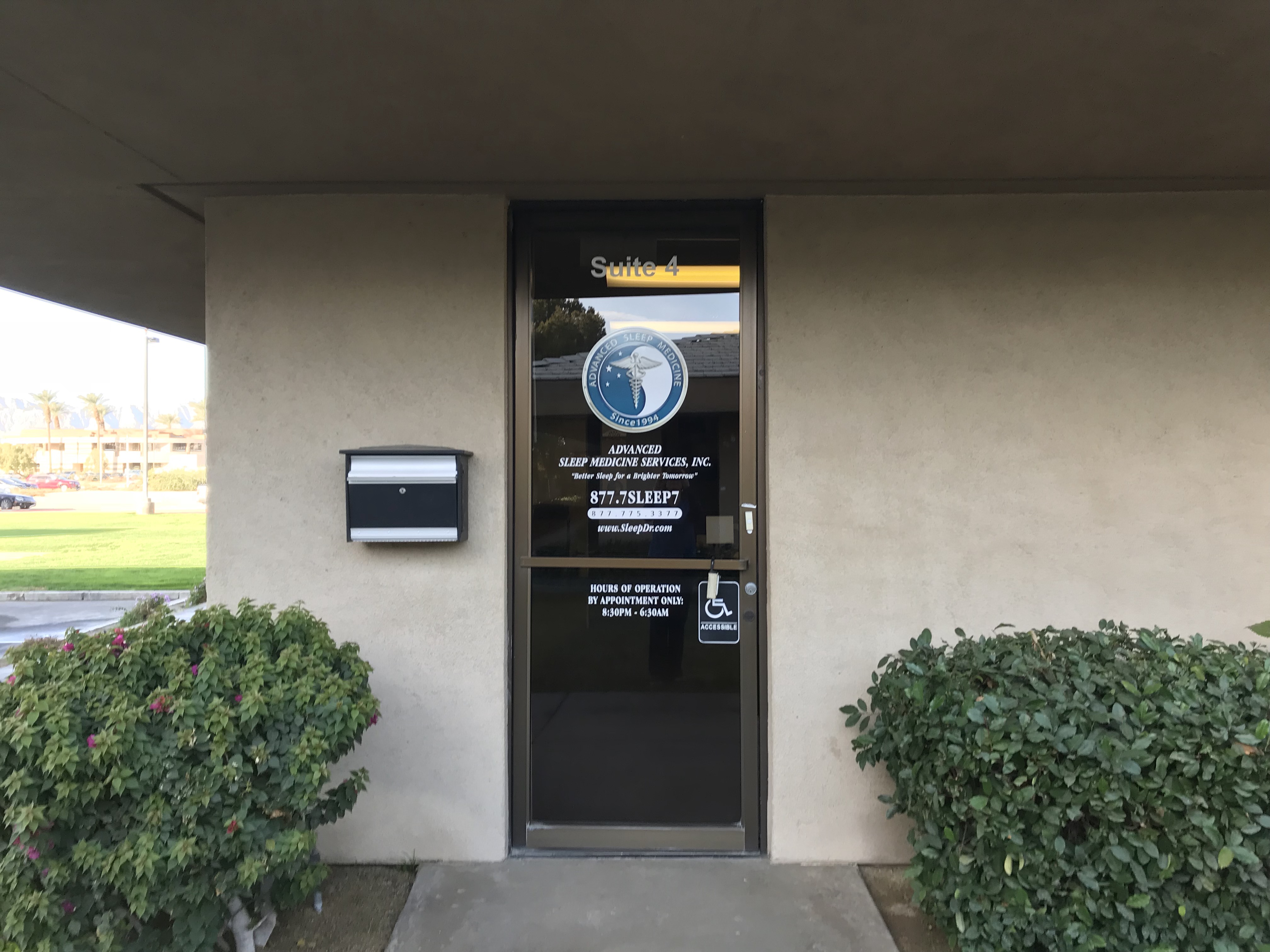 Indio sleep center - Advanced Sleep Medicine Services - Door