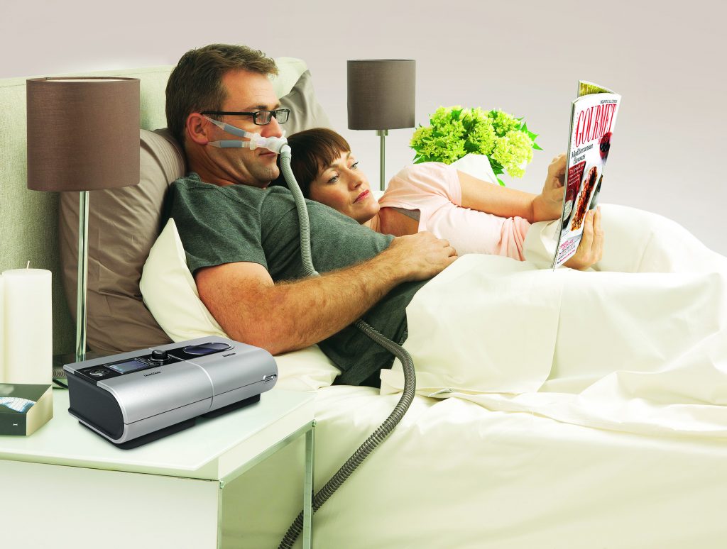 ResMed Swift FX Bella Gray Nasal Pillows Mask Image