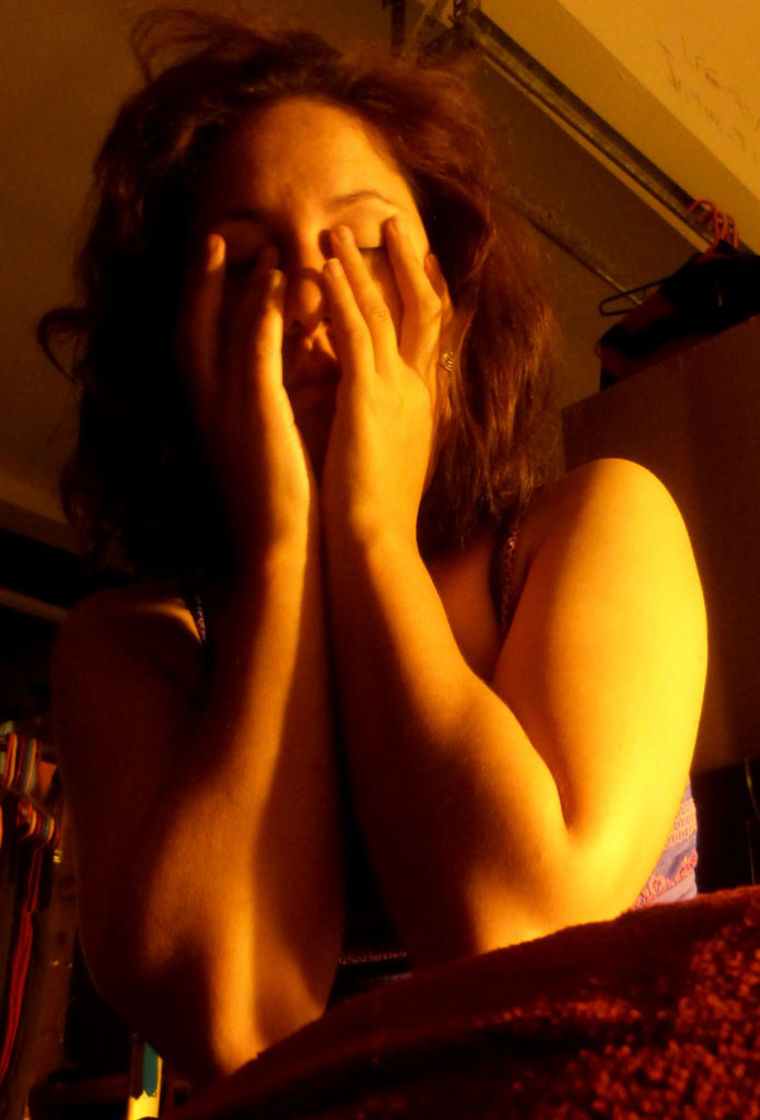 Exhausted Woman Image