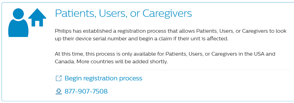 Philips text for patients